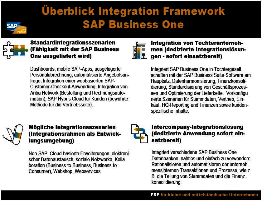 SAP integration for connecting external software