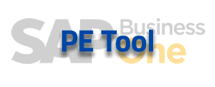 SAP B1 solution Pe tool
