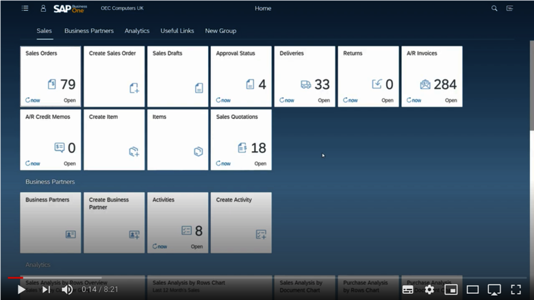SBO Version 10.0 Webclient Orders and Drafts